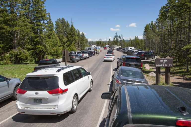 Counting the National Park Parking Lot