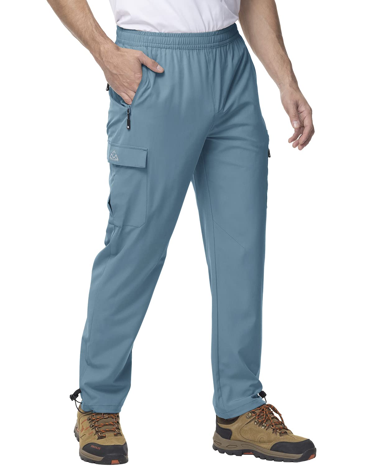 Gopune men's blue lightweight hiking pants