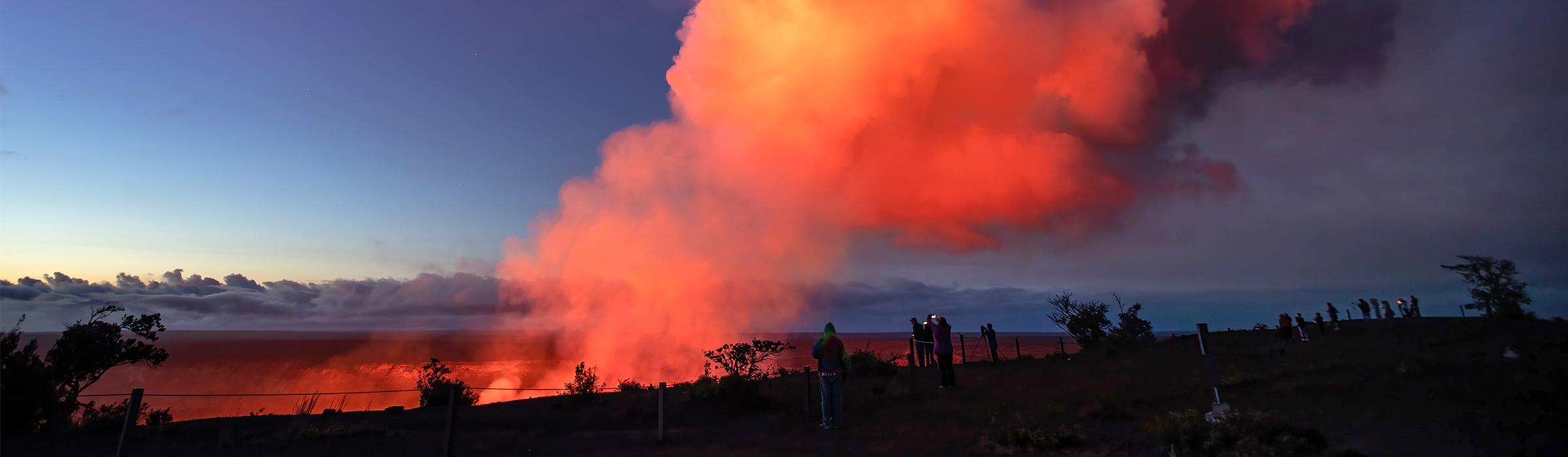Hawaiʻi Volcanoes National Park volcanic landscape